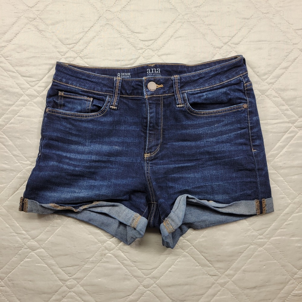 a.n.a. short short blue jean shorts size 8